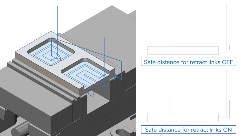 Offset Parallel Roughing - Enhanced Air Move Safety Distance